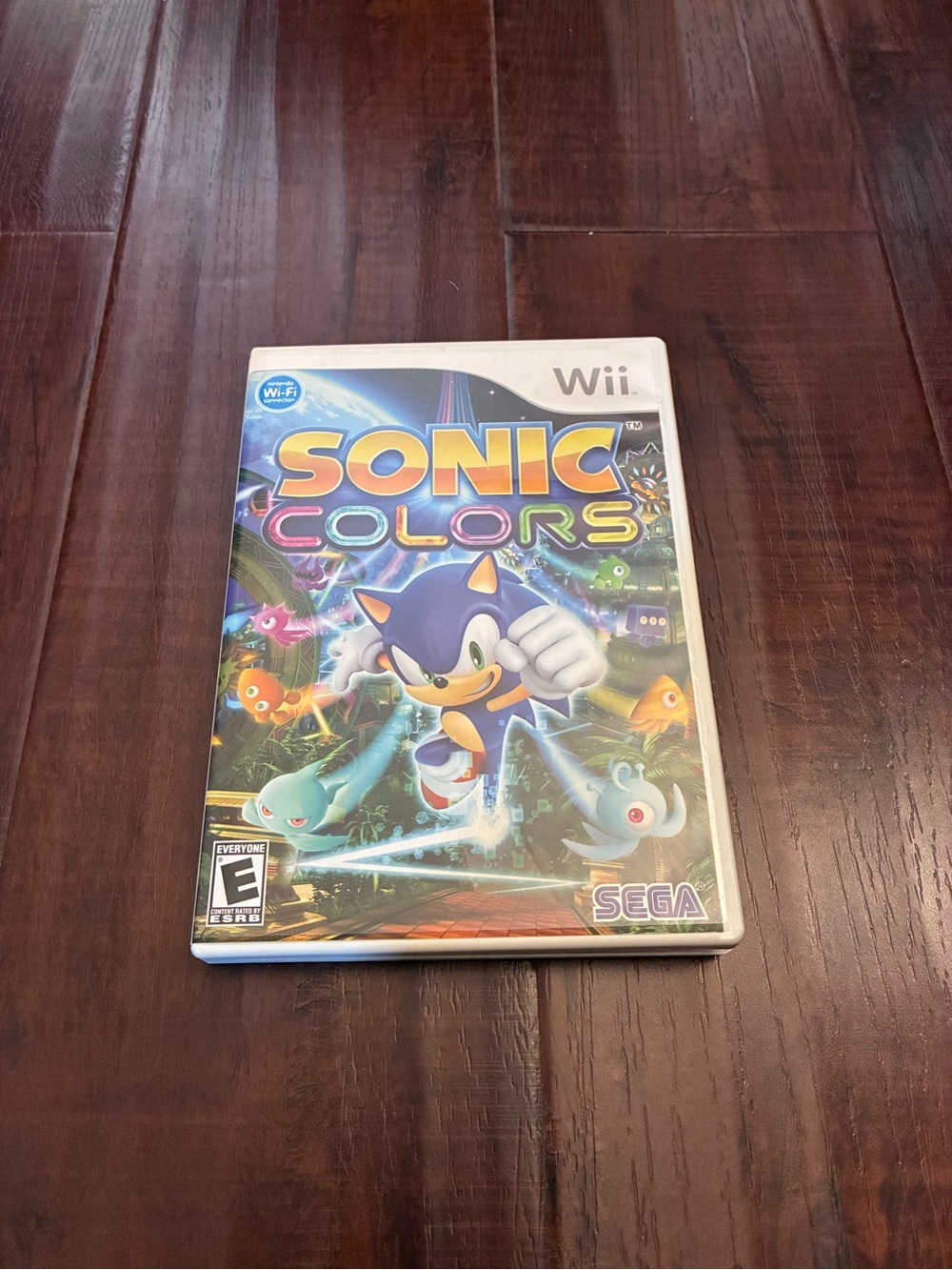 Sonic Colors Nintendo Wii Game Complete w/ Case & Manual SEGA 2010
